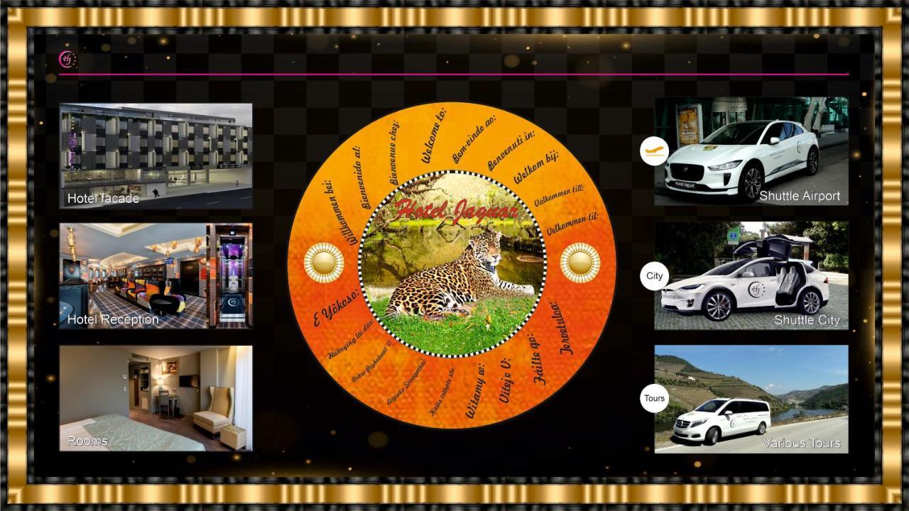 Hotel Jaguar Oporto - Airport To Hotel And City Center And Vice-Versa Is A Free And Continuous Shuttle Service From 7Am To 8Pm المظهر الخارجي الصورة